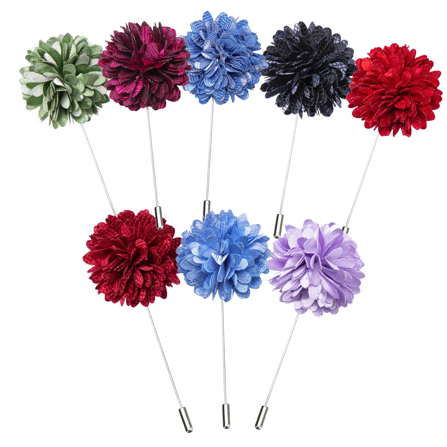 Hi-tie 8 Colors Rose Boutonniere Groomsmen Bridesmaid Wrist Corsage Qme