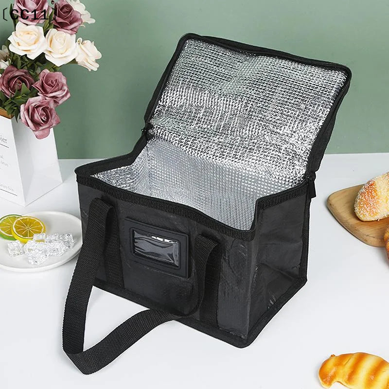 Large Capacity Insulated Lunch Bag Long Lasting Temperature Retention Qme