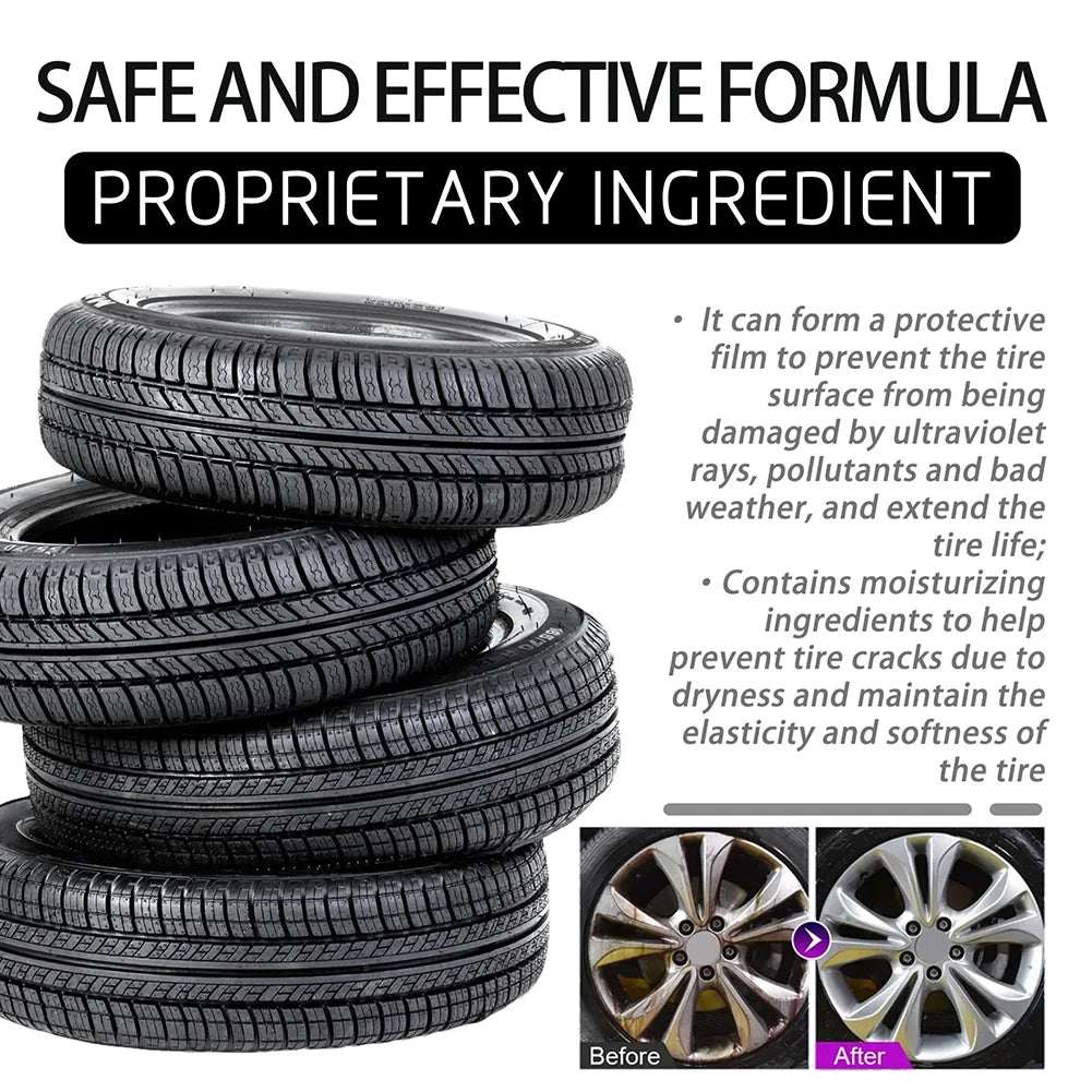 Car Detailing Brake Dust Remover 120ml Powerful Brake Cleaner Spray Car Wash Wheel Cleaning Spray for Cleaning Wheels and Tires Qme