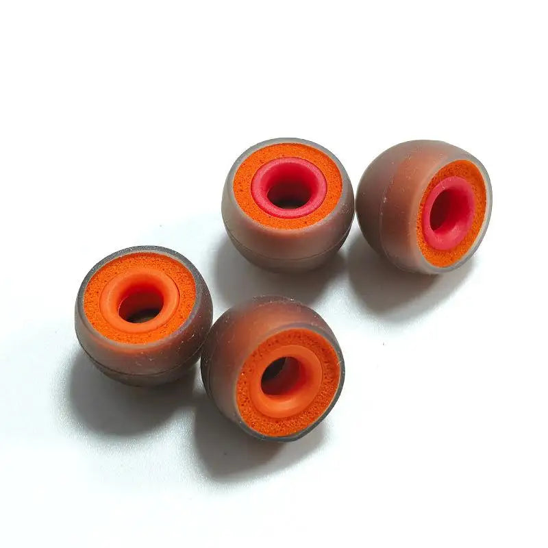 Improved Bass Effect Memory Foam Earbud Tips 1 Pair Silicone Ear Qme