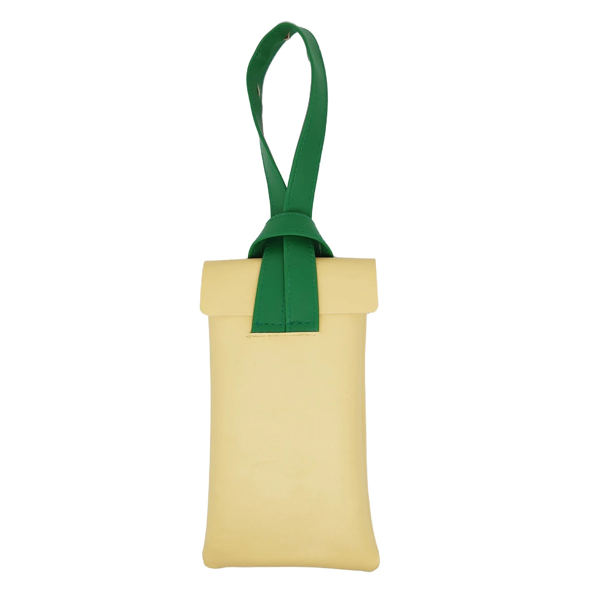 Contrast Portable Dustproof Eyewear Pouch Qme YELLOW
