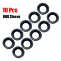 10pcs Bearing Rubber Sleeve Power Tool Parts For 608 Angle Grinder Electric Hammer Bearing Cover Electrical Tool Accessories Qme Default Title