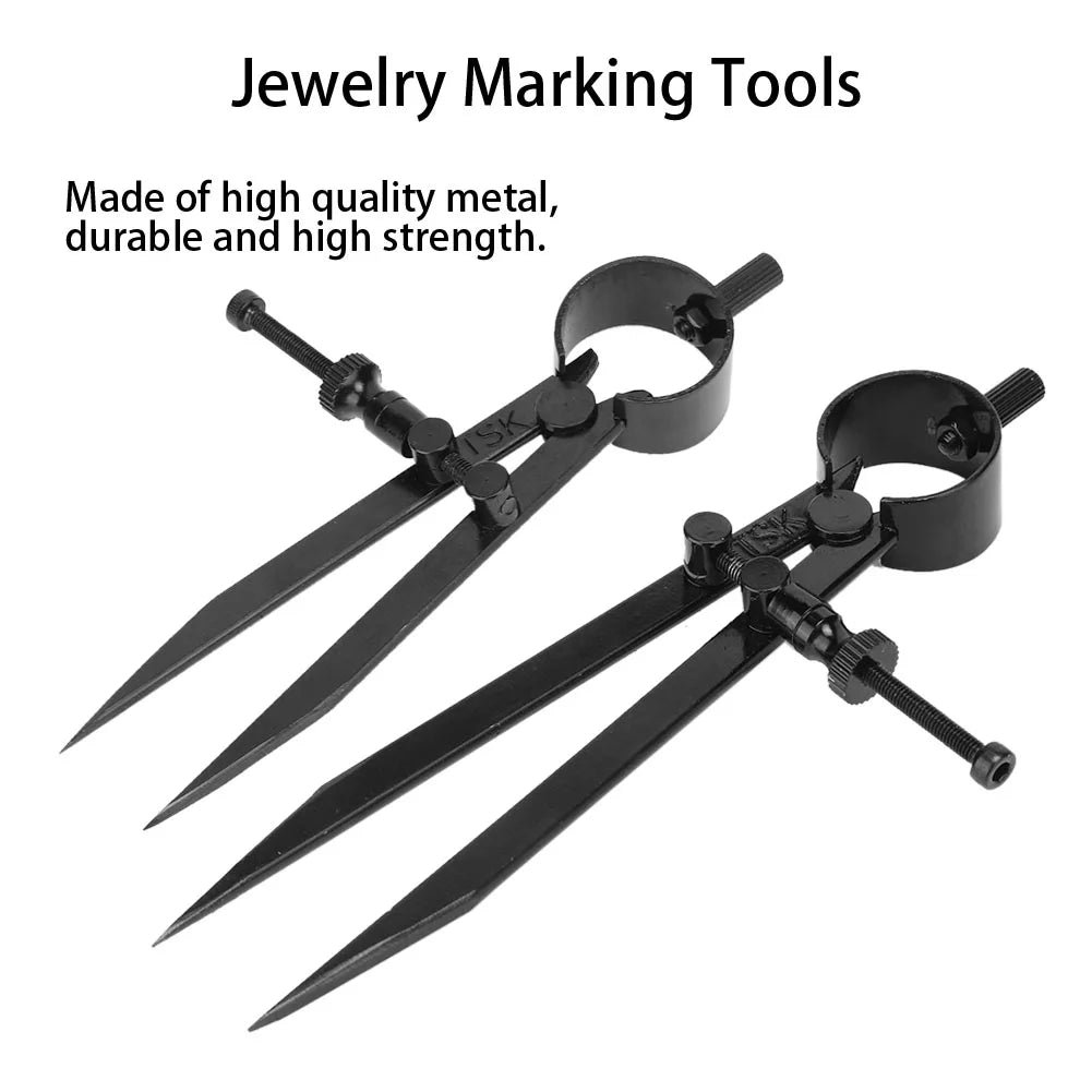 Fine Point Divider Jewelry Marking Tool Tapered Legs Engraving Tools Jewelry Repair Fine Point Jewelry Marking Tool Qme