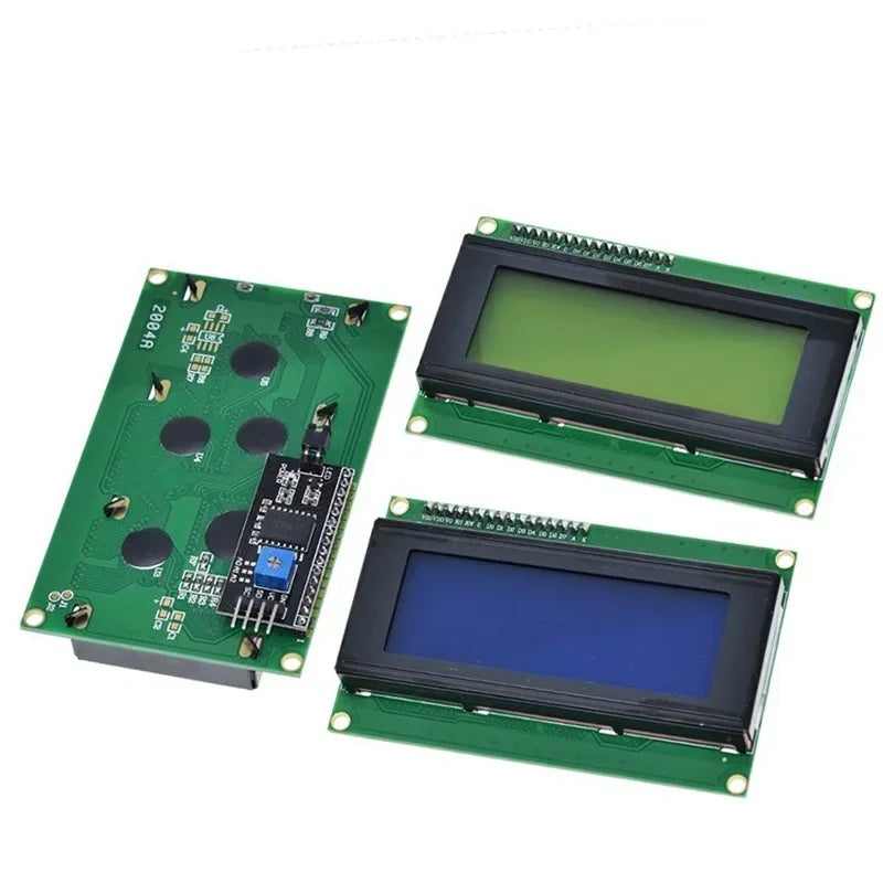 2004A LCD Screen J204A Character Display LCD Module 20*4 5V LCD/LCM with LED Blue Backlight White Qme 2019 plus Yellow-green IIC