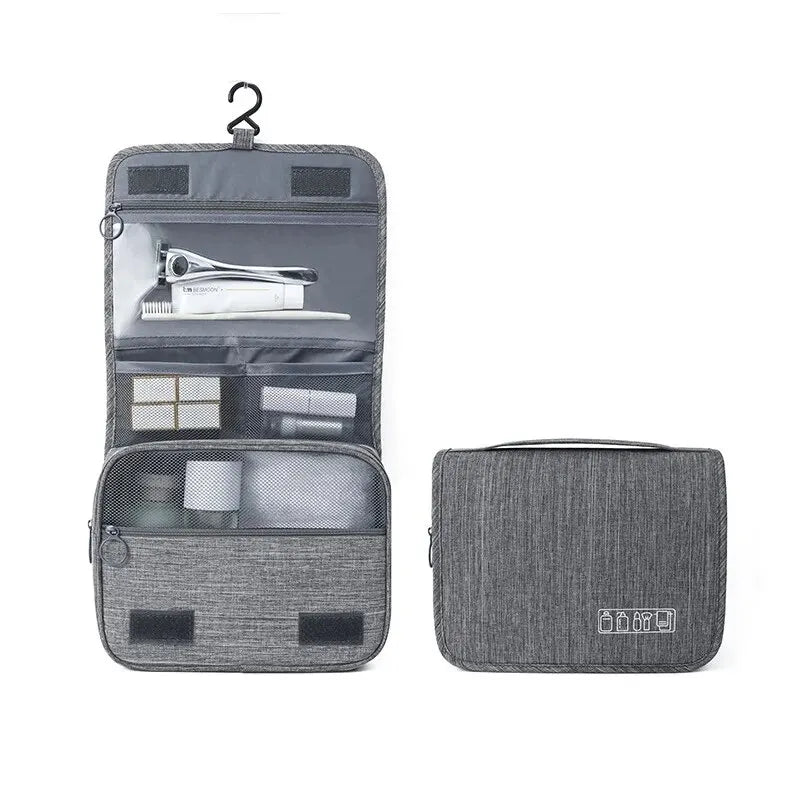 Large Capacity Washing Supplies Storage Bag Multifunction Travel Storage Handbag Portable Makeup Bag Waterproof Hanging Bags Qme