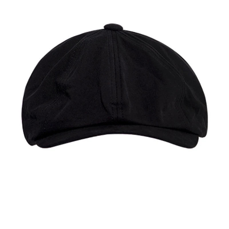 Retro Trendy Forward Hat Versatile Painter Face-slimming Autumn Beret Qme