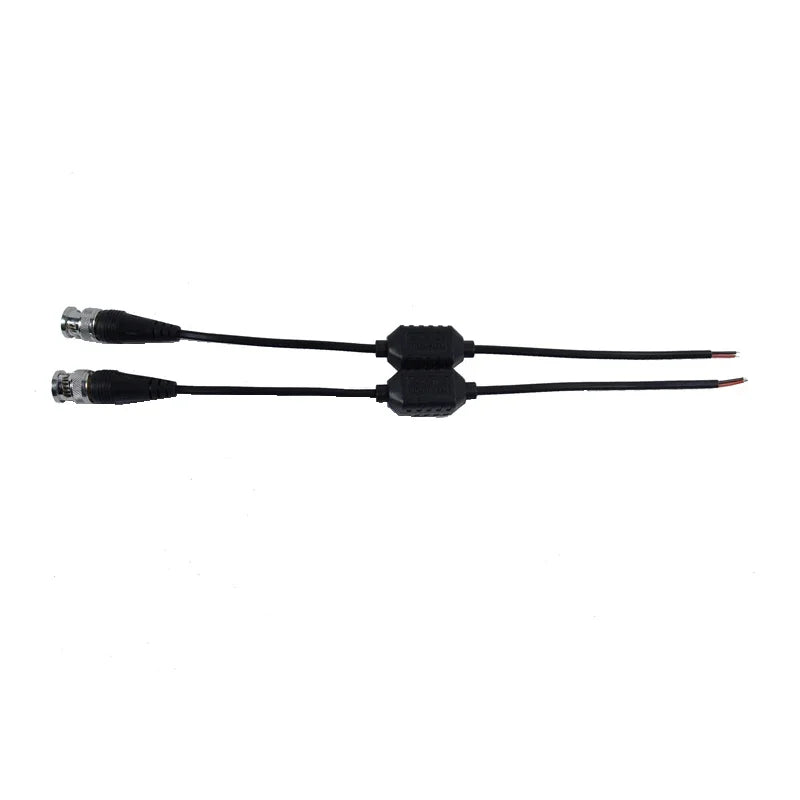 For 2MP 3MP 4MP 200M Range For HD CVI/AHD/TVI Twisted BNC CCTV Passive Transceivers Cat5 CCTV UTP Video Balun ESCAM 101FS 2pcs Qme 10 pair China Mainland
