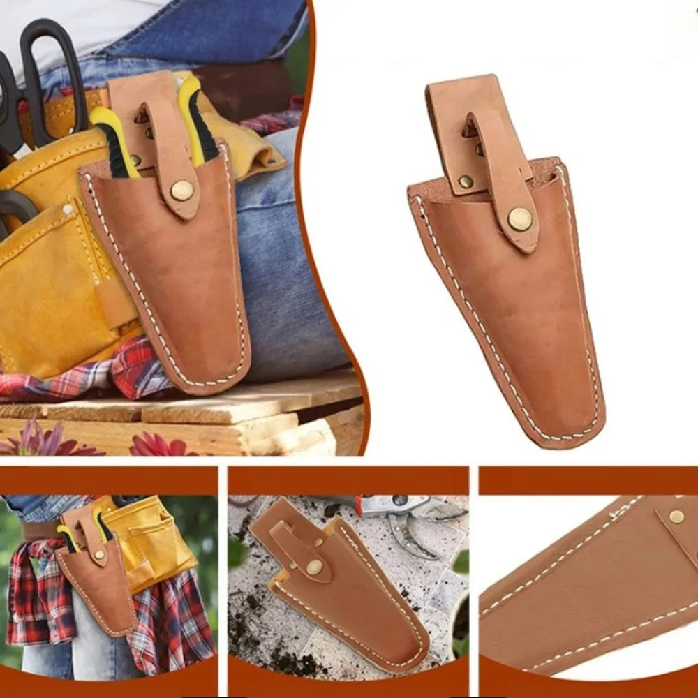 Gardening Tool Bag with Buckle Electrician Pliers Scissor Bag Portable Gardening Trimming Tool Storage Bag Gardening Accessories Qme