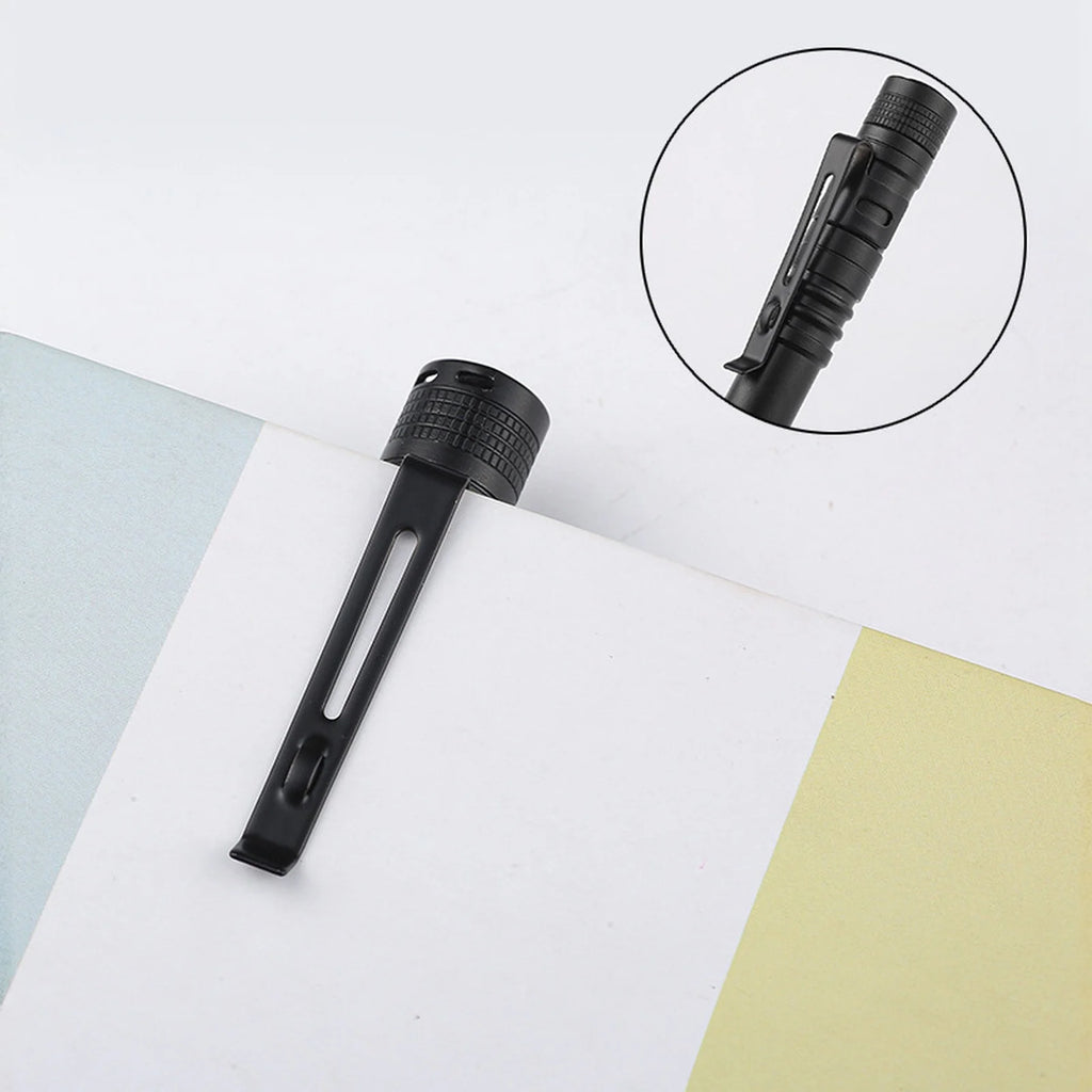 UV Black Light Flashlight Pen Light with Clip Flashlight for Hotel Inspection Dry Stain and Bed Home Outdoor Emergency Lights Qme