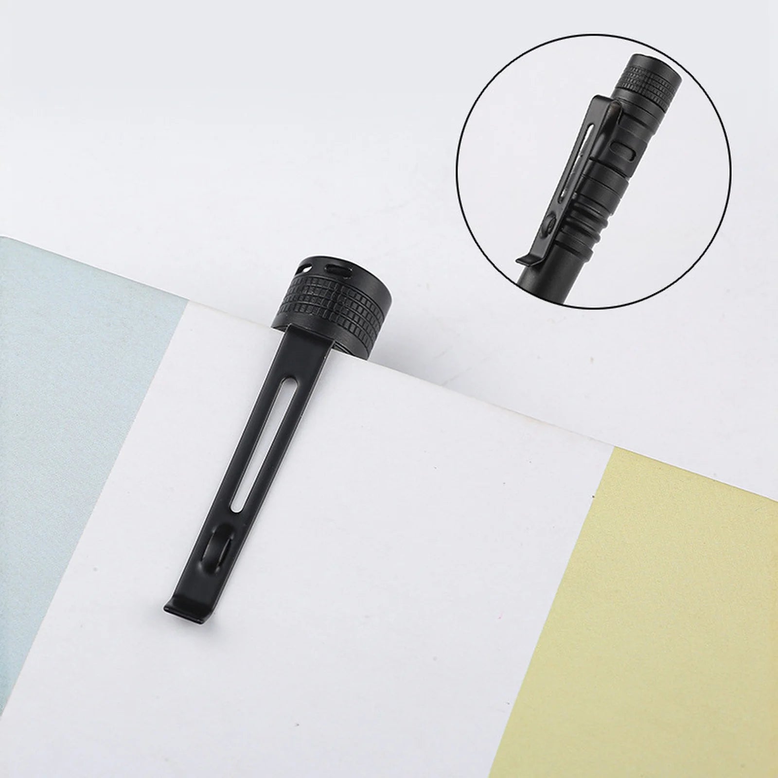 UV Black Light Flashlight Pen Light with Clip Flashlight for Hotel Inspection Dry Stain and Bed Home Outdoor Emergency Lights Qme