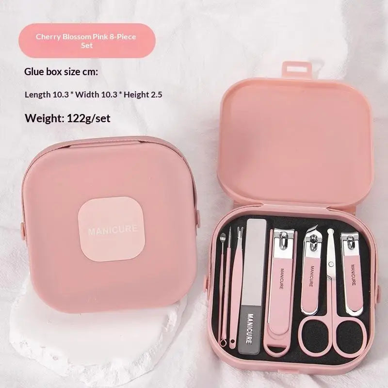 Anti Splash Nail Clipper Pedicure Manicure 5 6 7 Sharp Scissors Qme A17