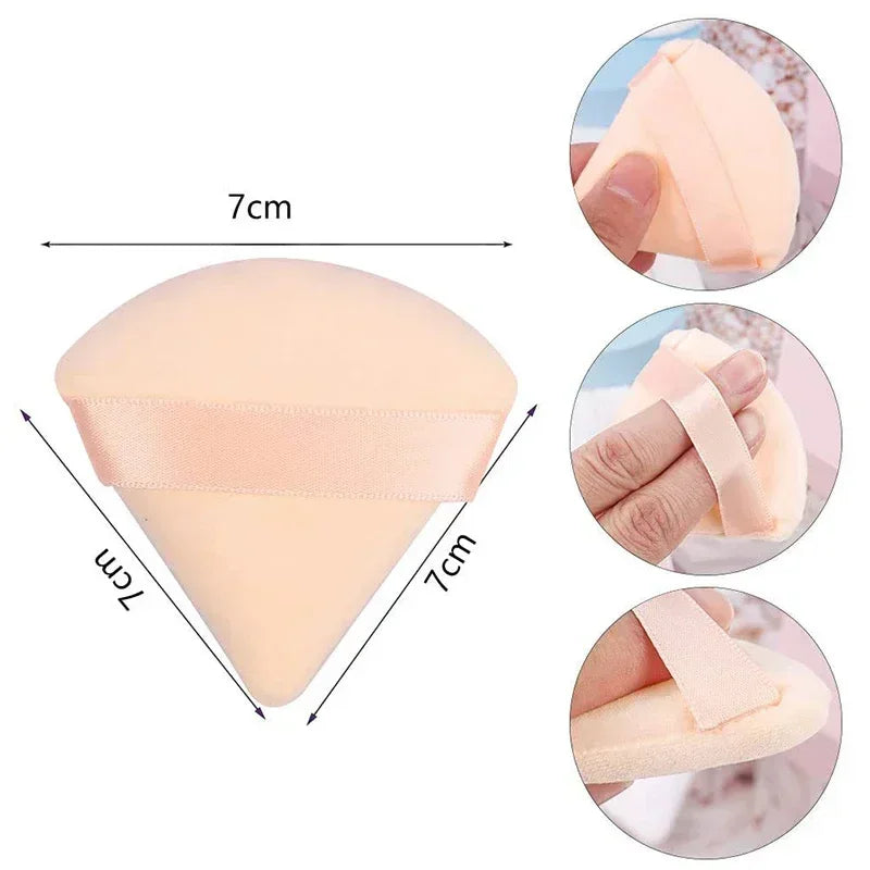  Soft Makeup Puff Hypoallergenic Precision Sponges Foundation Concealer Cruelty-free Finger Sponge Puff Beauty Makeup Tools Qme