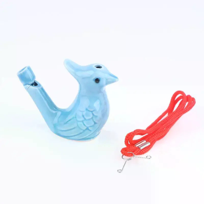 1 Bird Whistle Water Musical Ceramic Colorful Animal Shape Early Qme