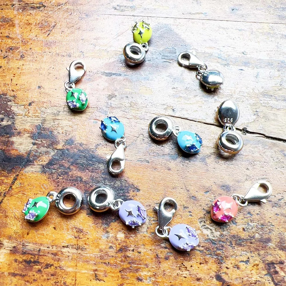 Alien Head Dangle Charm Pendant Europe Style Fine Jewelry Women Men Trendy Gift In 925 Sterling Silver Qme