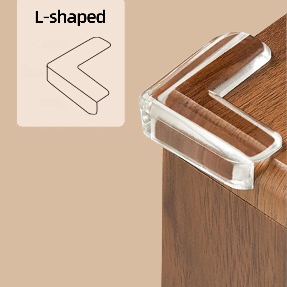 8/16Pc Upgraded Corner Protector Baby Safety Silicone Corner Guards and Edges Widened Thickened Furniture Table Corner Protector Qme L-shaped 16 PCS
