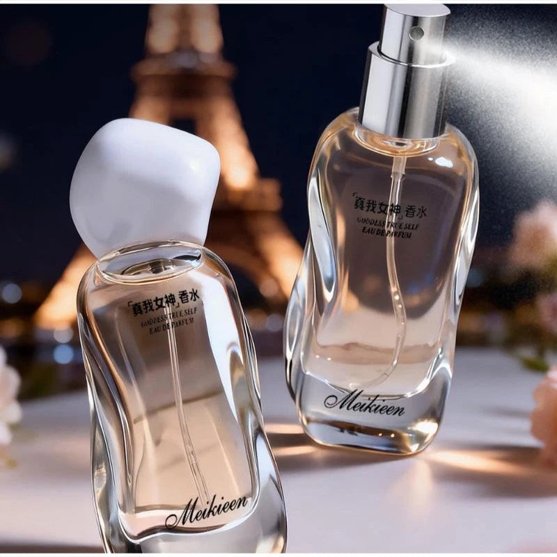 High-end Gold-plated Perfume Musk Vanilla Freesia Sandalwood Lasting Qme