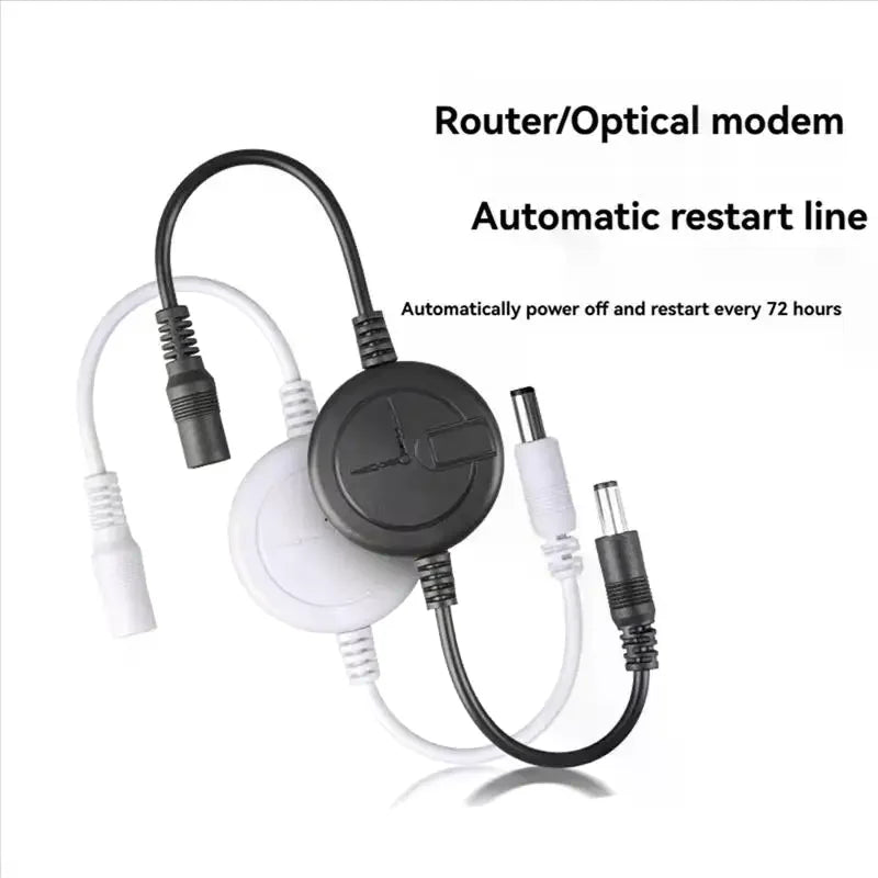 Wifi Router Auto Restart Reset Rebooter 72 Hours Timed Plug Small Qme