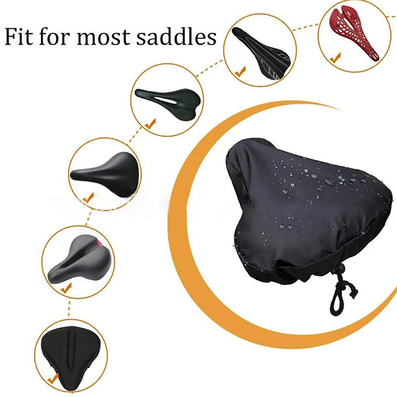 Outdoor Bicycle Seat Rain Cover Sports Cycling Bike Accessories Qme