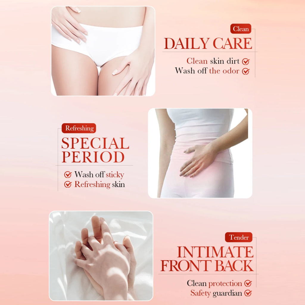 Strawberry Intimate Soft Tender Cleaning Soap Moisturizing Fragrance Qme