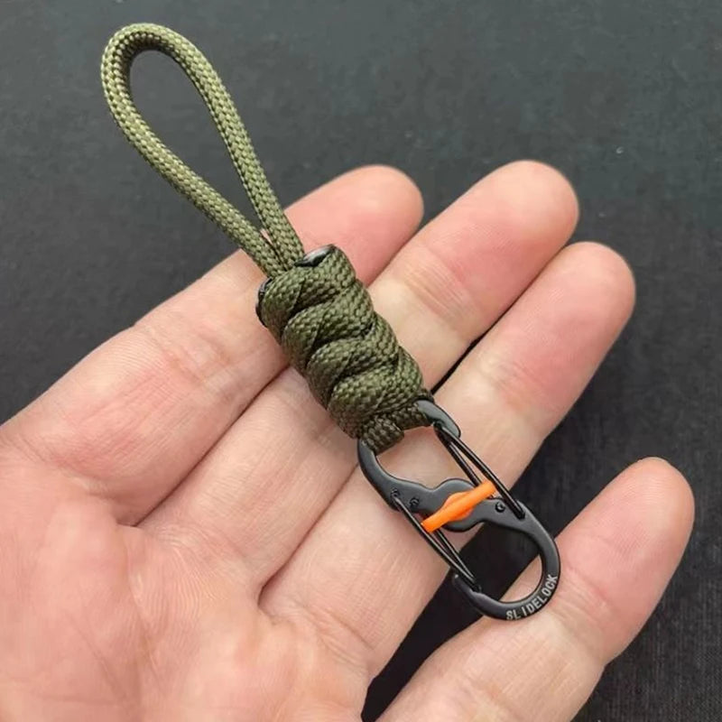 8-shaped Lock Portable Outdoor Lanyard Hanging Buckle Umbrella Rope Qme A4
