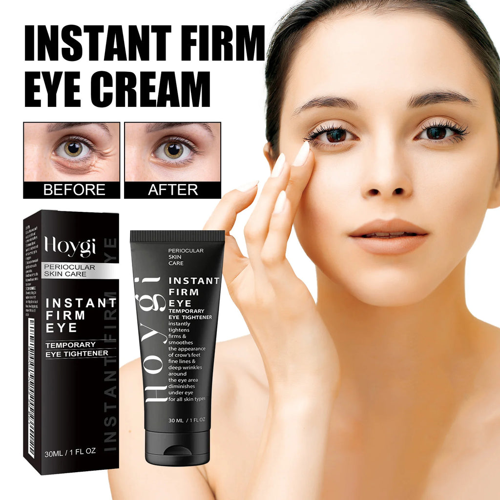 Instant Eye Bag Reduce Cream Collagen Wrinkle Fade Fine Lines Lift Firming Skin Reduce Dark Circle Puffiness Brighten Eye Care Qme