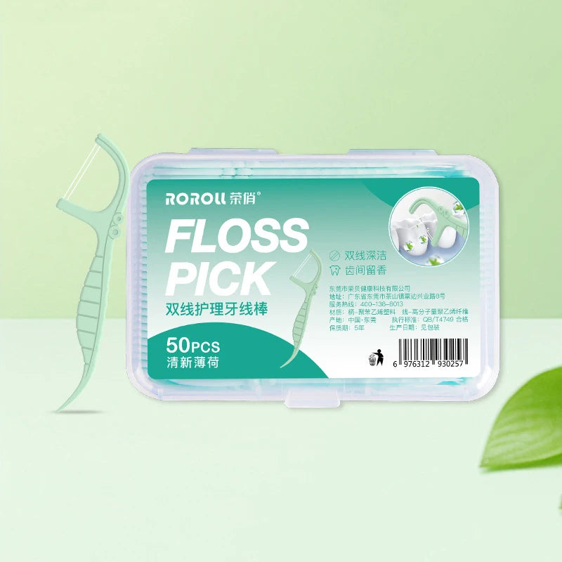 High-grade Ultra-fine Teeth Floss Cleaning Home Essential Disposable Qme