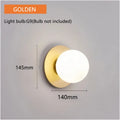Modern Minimalist and Luxurious Bedroom Bedside Wall Lamp Nordic Minimalist Living Room Background Wall Lamp Staircase Corridor Qme Small gold