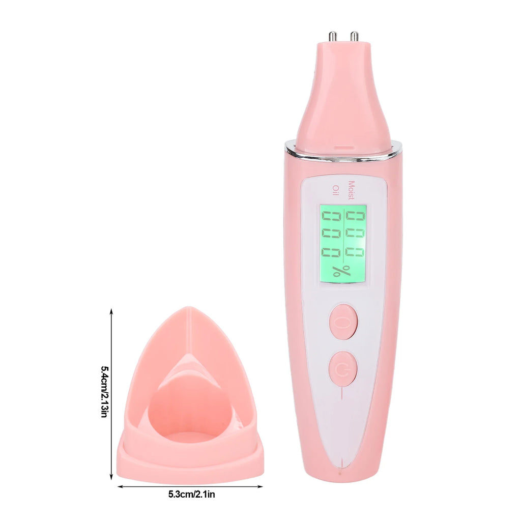 Facial Skin Analyzer Tester Facial Skin Tester Smart Display Skin Care Portable Digital Skin Detector Pen for Home Beauty Salon Qme