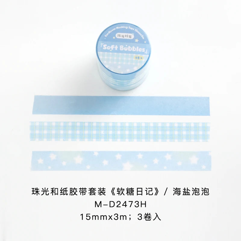 TIANZI 15mmx3m Cartoon Die-Cutting Masking Tape for Card Scrapbooking Stickers Journaling Creative Filmstrip Stationery Supplies Qme A