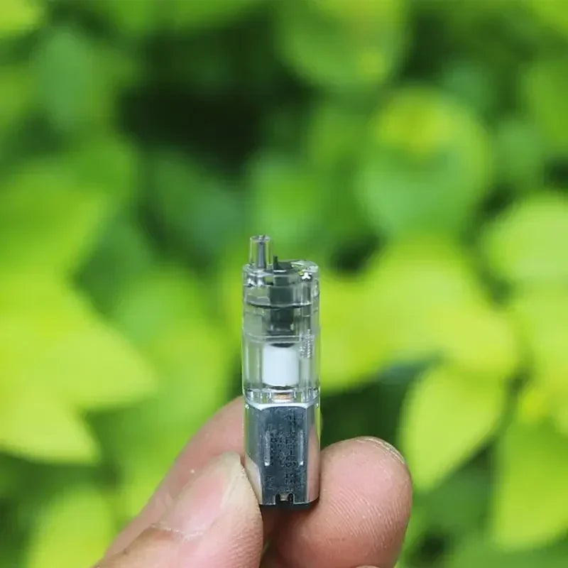 Transparent Mini 8mm M20 Air Oxygen Pressure Pump DC 3V-3.7V 120Kpa For Sphygmomanometer Monitor Aquarium Fish Tank Qme