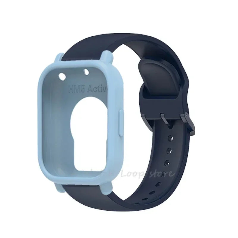 Silicone Case Strap Redmi Watch 5 Lite Active Repacement Bracelet
