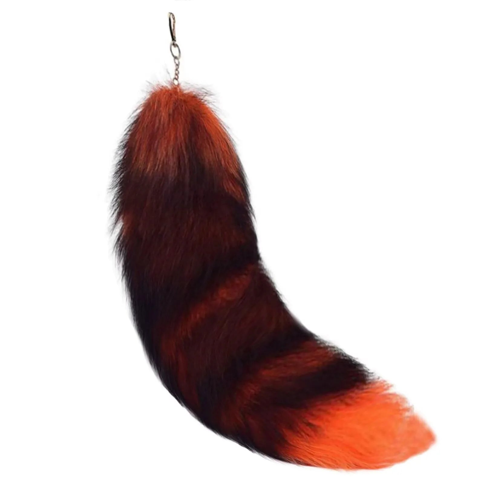 Lovely Plush-Fox Tail Bag Pendant Furry Racoon Tail Keyring Keychain Cute Pompoms Keyring Bag Decor Accessory Holiday Party Gift Qme B One Size