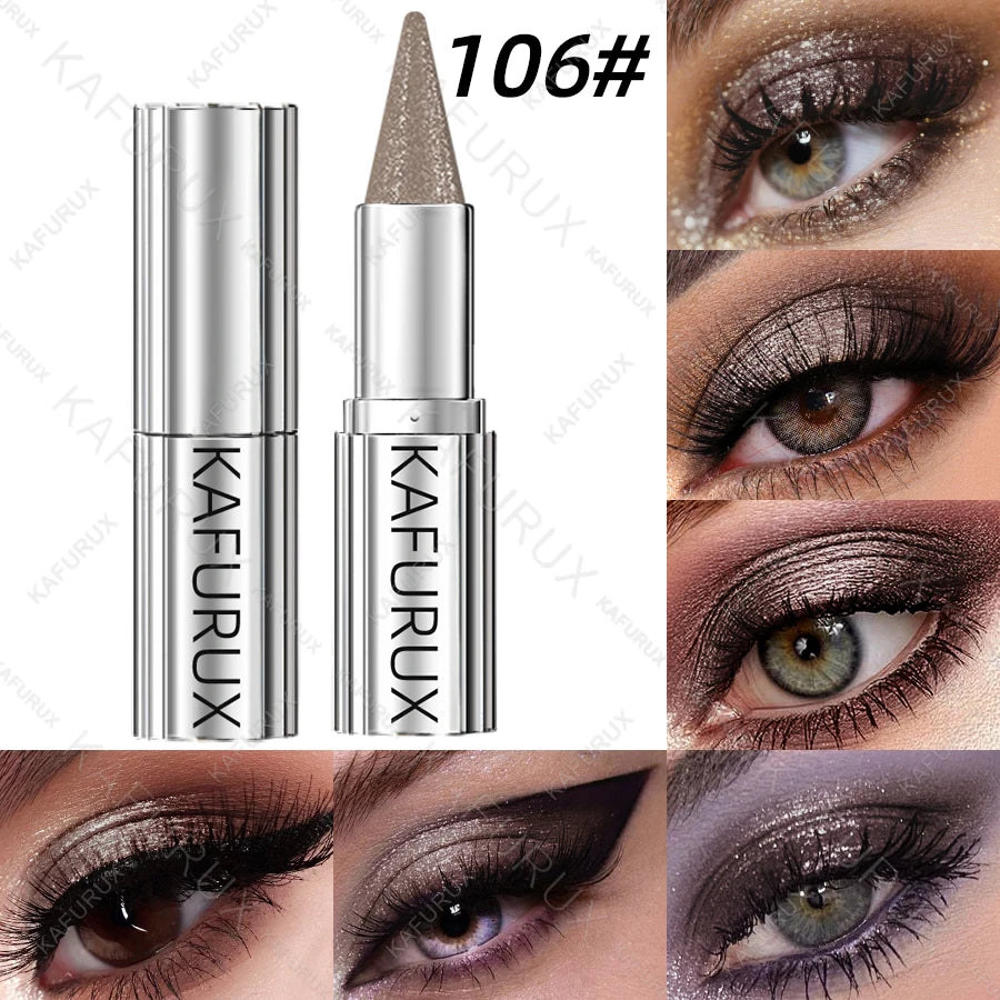 Metallic Waterproof Eyeshadow Sticks Glitter Green Liner Pen Qme 106