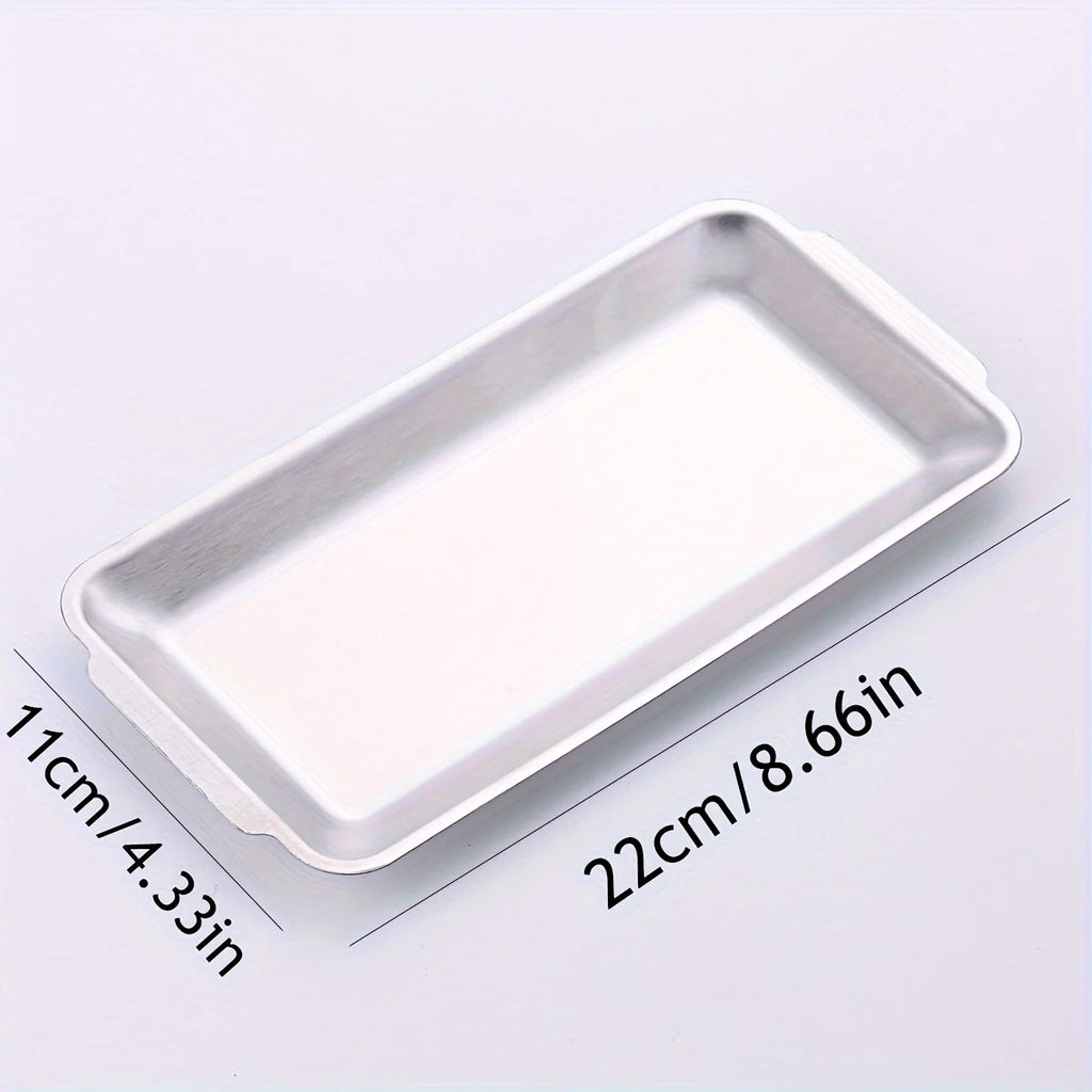 Square storage tray, multi-purpose nail tool storage tray, nail clipper tray, nail studio desktop tool storage tray, Qme