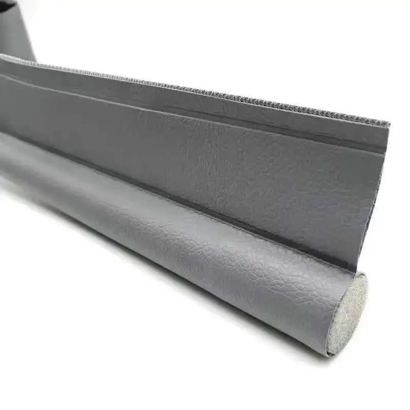 Adjustable Door Bottom Seal Strip Weather Strip Under Door Draft Stopper Thicker Anti-Cold Gap Blocker Sealing Weather Strip Qme Gray