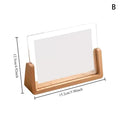 Picture Frame Wooden Kpop Idol Photo Display Wedding Party Holder Qme B