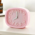 Quartz Clock Desktop Ornaments Alarm Electronic Creative Personality Qme Pink