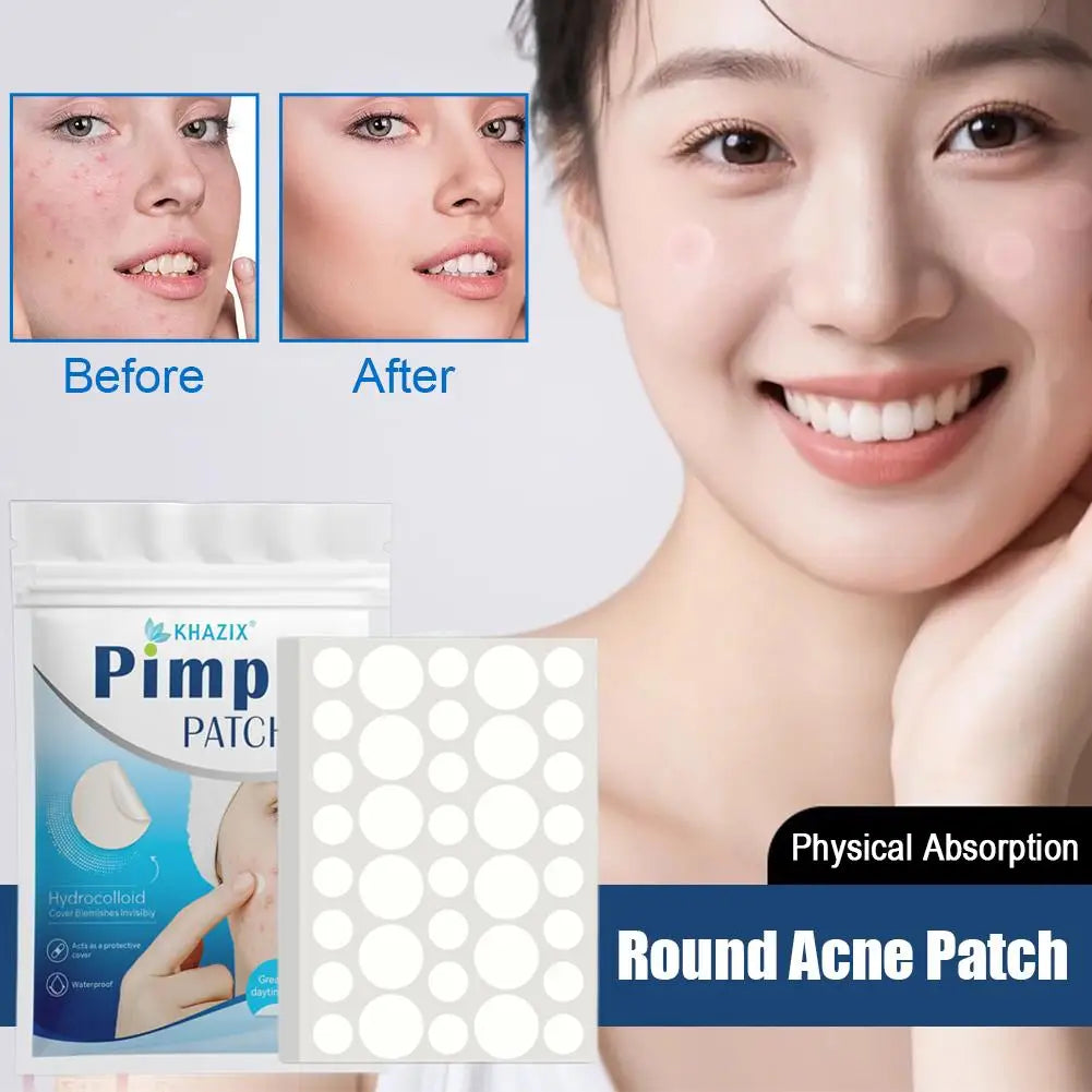 Transparent Acne Patch Concealer - Invisible Acne Patch For Women, Mild Skin-Friendly Tool For Face Cleaning, Targets Black X5R8 Qme