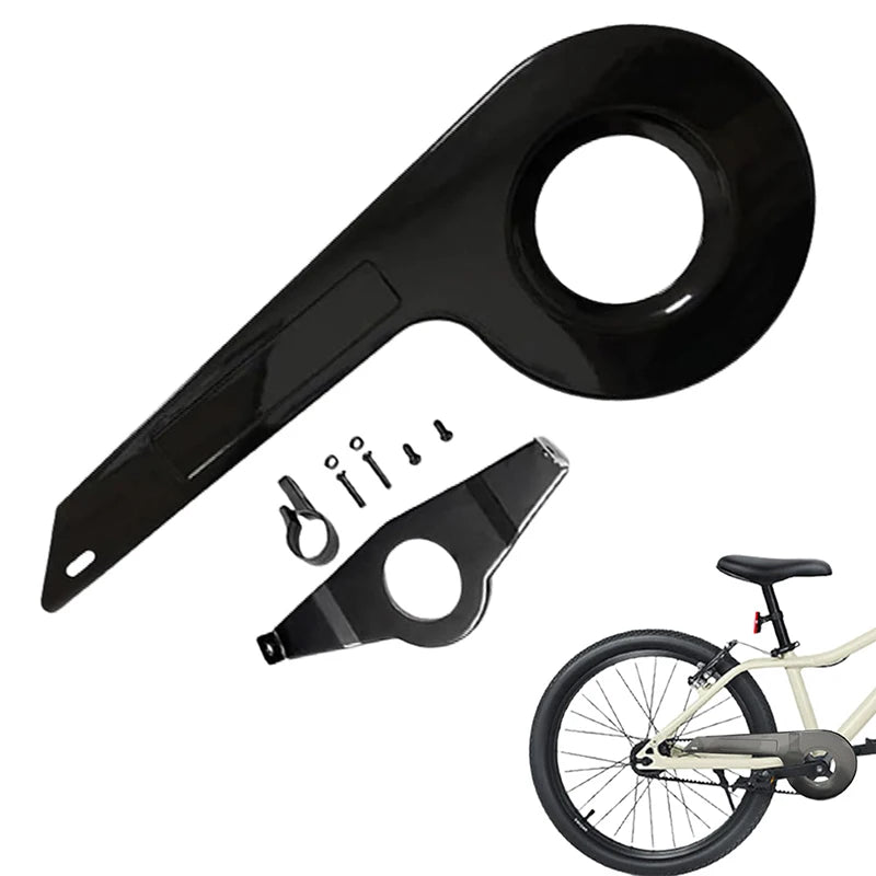 Bike Chain Guard Fit 32-36 Teeth Universal Bicycle Kids Sturdy Cover Qme