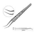 Precision Industrial Tweezers Anti-static Magnetic Stainless Steel Qme 02 Bent