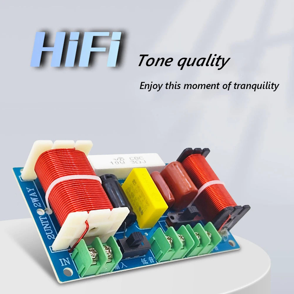 2-Way 250W 2500-3000Hz Frequency Divider DIY Speaker Filter Circuit Home Theater HiFi Stereo Audio Crossover Filters Qme