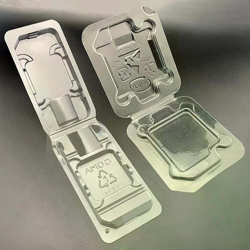 CPU Clamshell Tray Box AMD Case Holder Protection 754 905 938 939 AM2 Qme