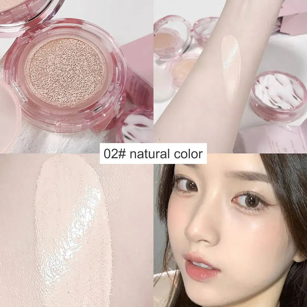 Cushion Foundation with Free Refill Moisturizing Long-lasting GEGE BAER Oil Control Version Refreshing Version Cushion BB Cream Qme GX2023A-02