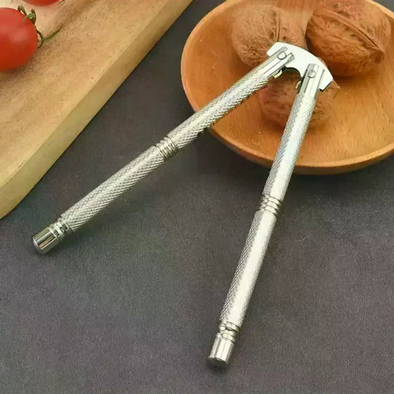 Walnut Cracker Stainless Steel Quick Crack Nut Easy Grip Heavy Duty Qme
