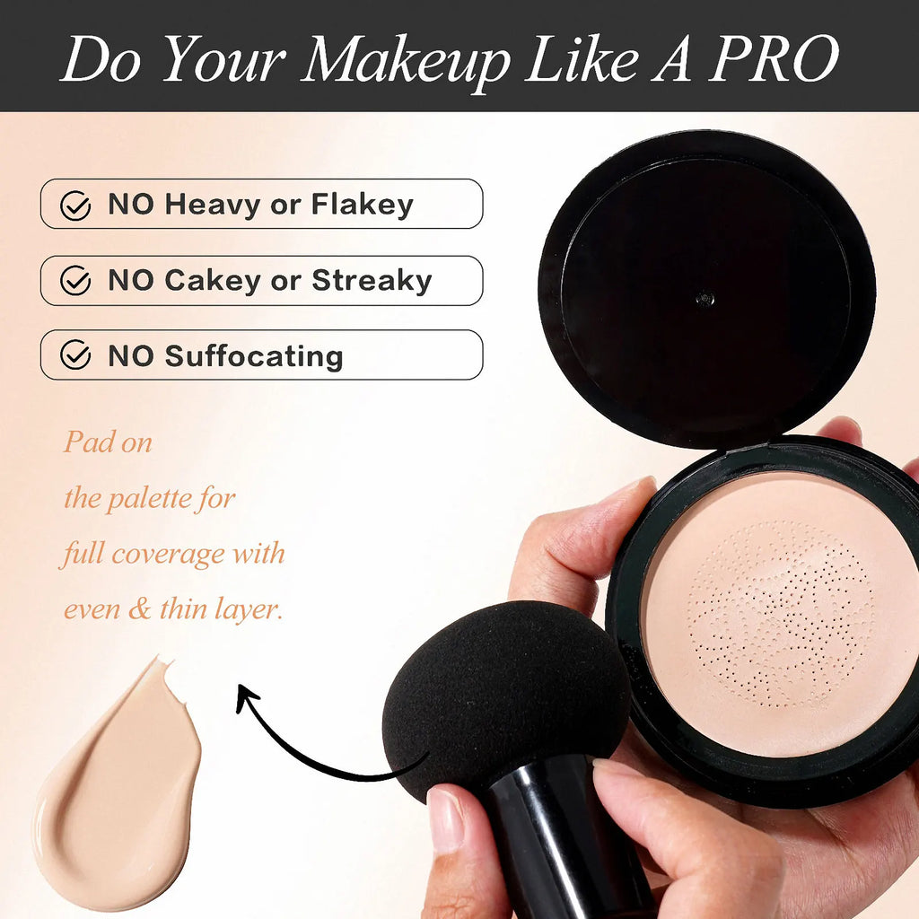 Air Cushion CC Cream BB Foundation Makeup Moisturizing Liquid Qme