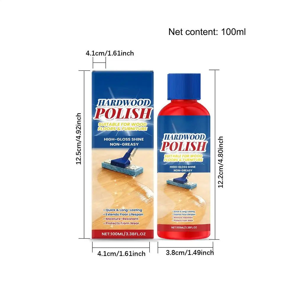 NEW Wood Floor Cleaner 100ml Scratch Repair Stain Remover Laminate Wood Floor Shine Polishs For Bedroom Entryway Living Room Qme 100ML