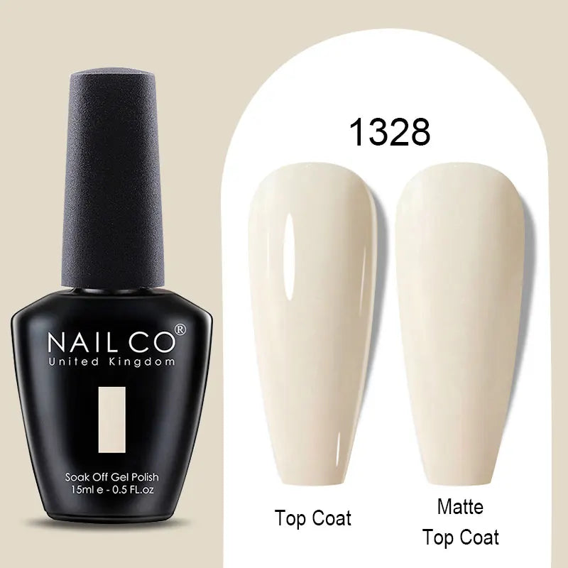 NAILCO Winter Red Gel Nail Polish Semi Permanent Soak Off Varnishes
