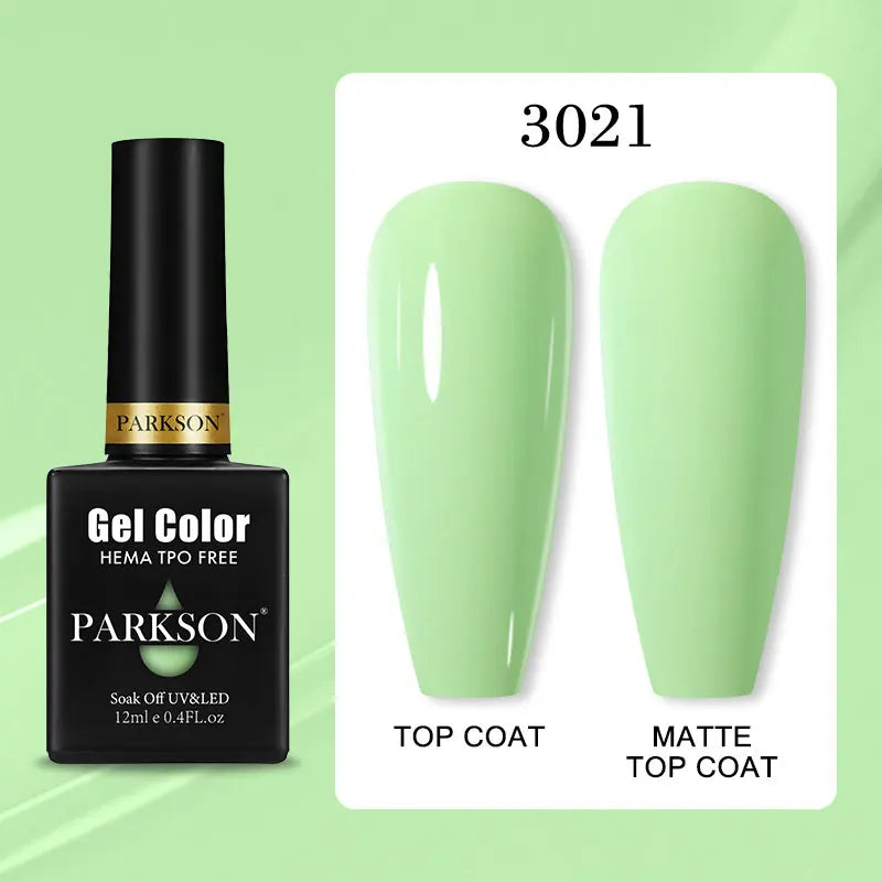 Parkson Colorful Nail Gel Polish Lacquer Soak Off UV LED Long Lasting