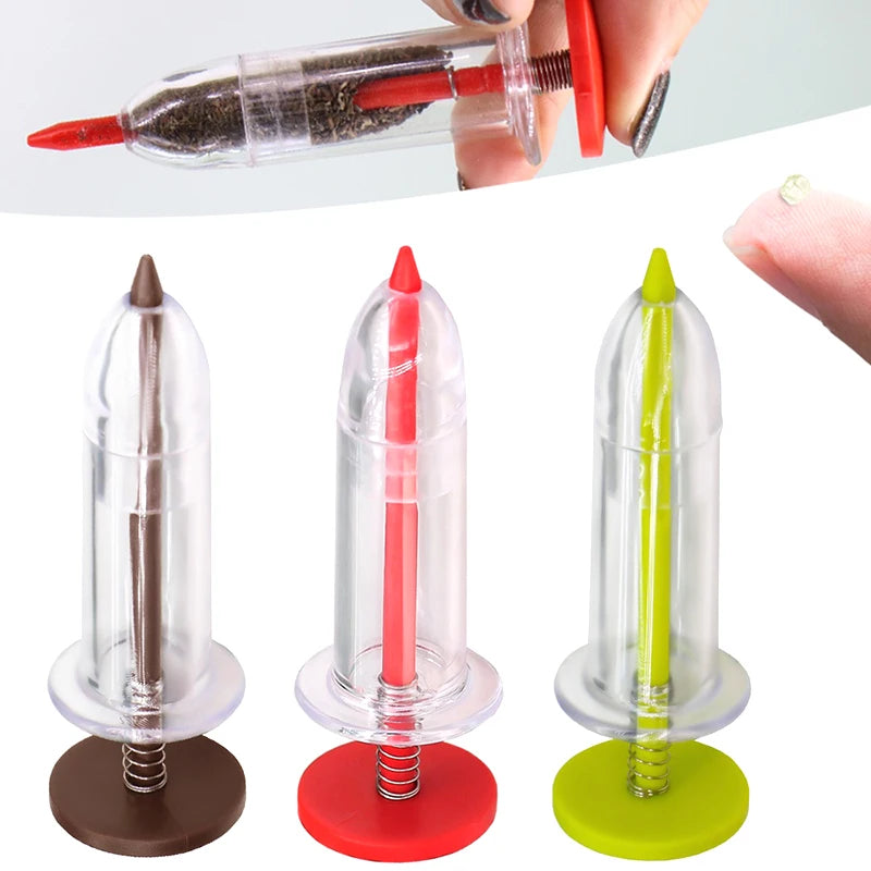 Essential Gardening Supplies Handheld Seed Dispenser Mini Manual Qme