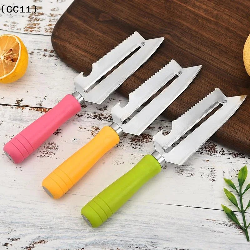 Multi-functional Peeler Potatoes Sugarcane Fruits Kitchen UseCC11 Qme